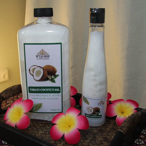 massage med kokosnötsolja